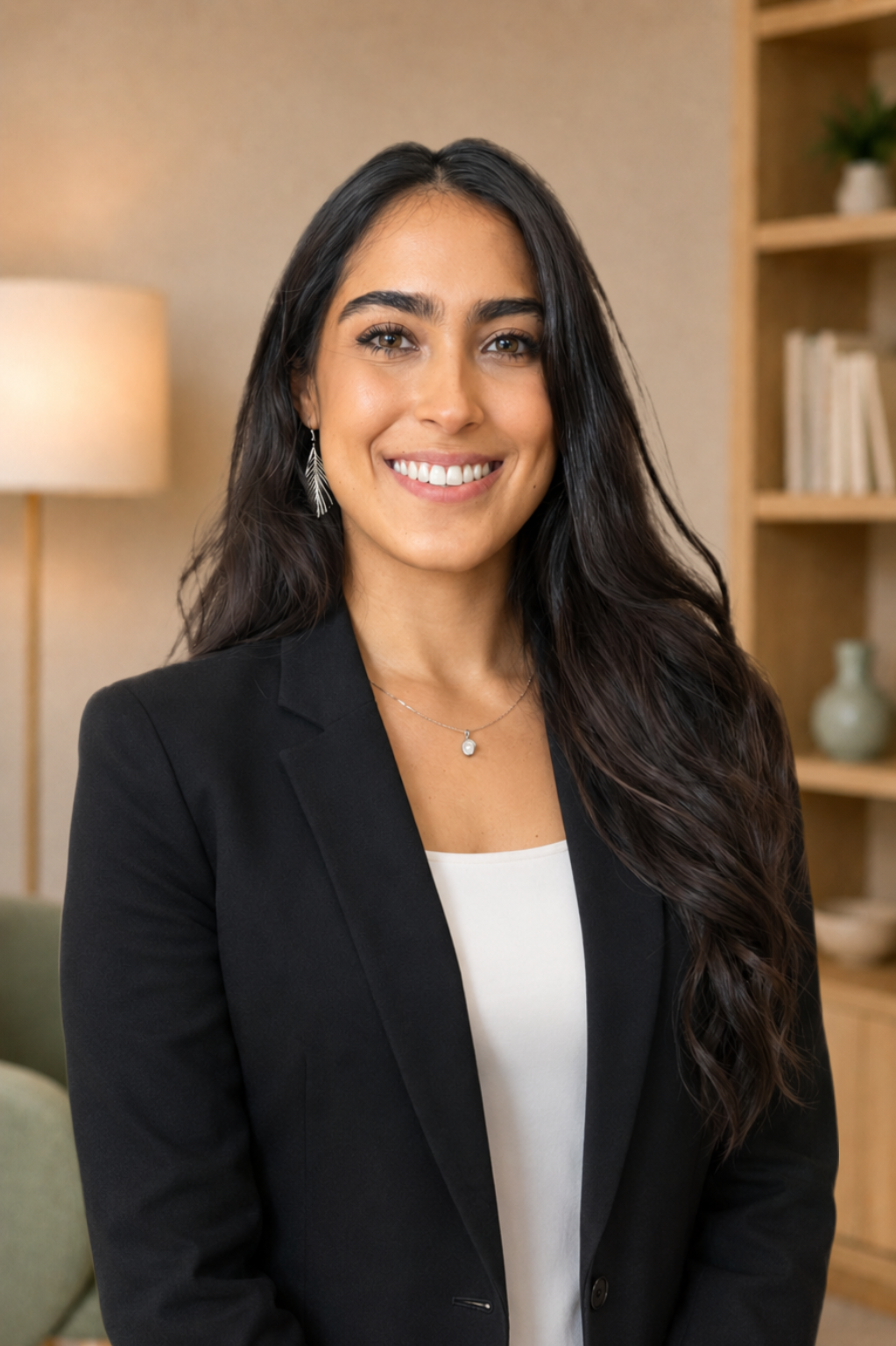 Retrato de Elena Moya, psicóloga de Naibu